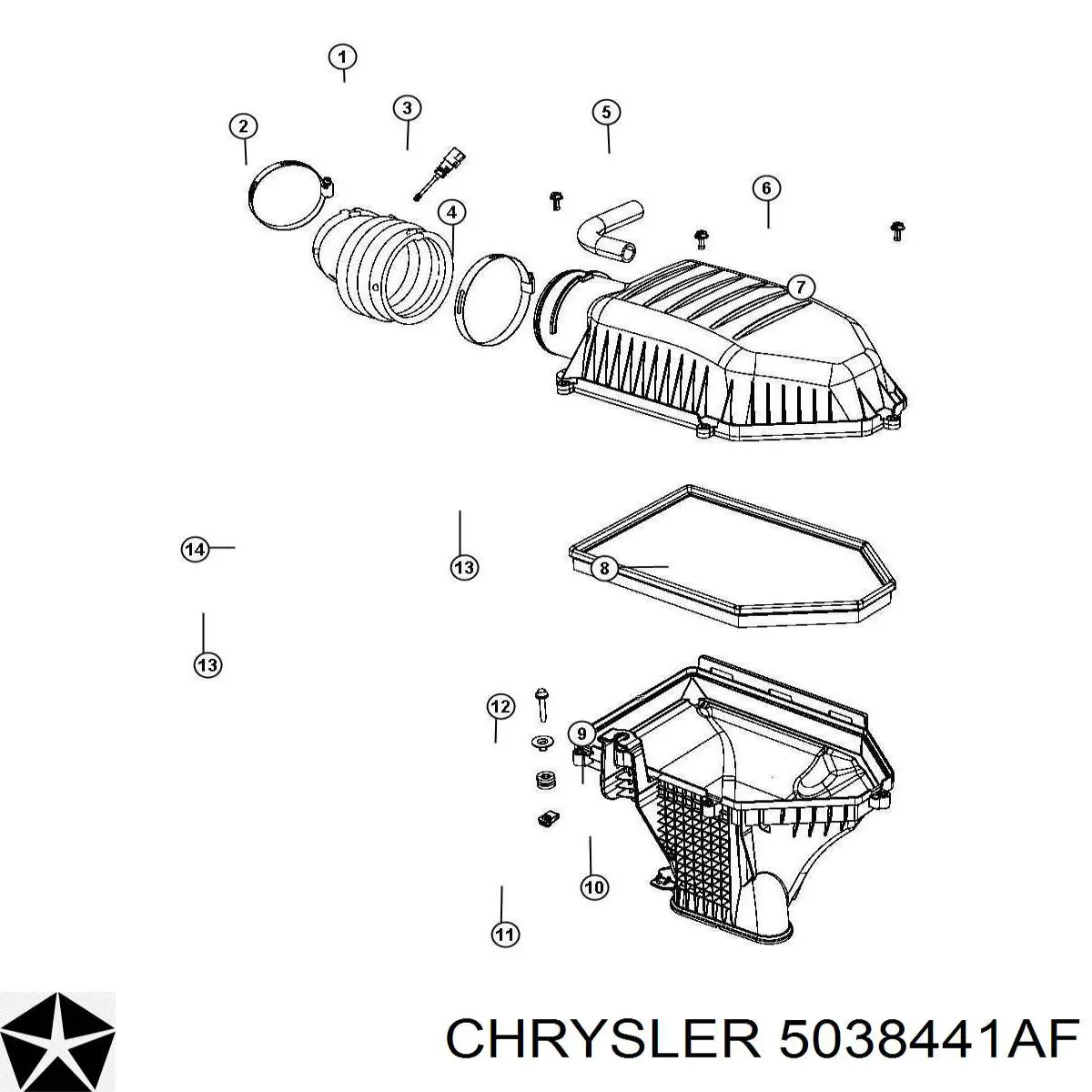  5038441AF Chrysler