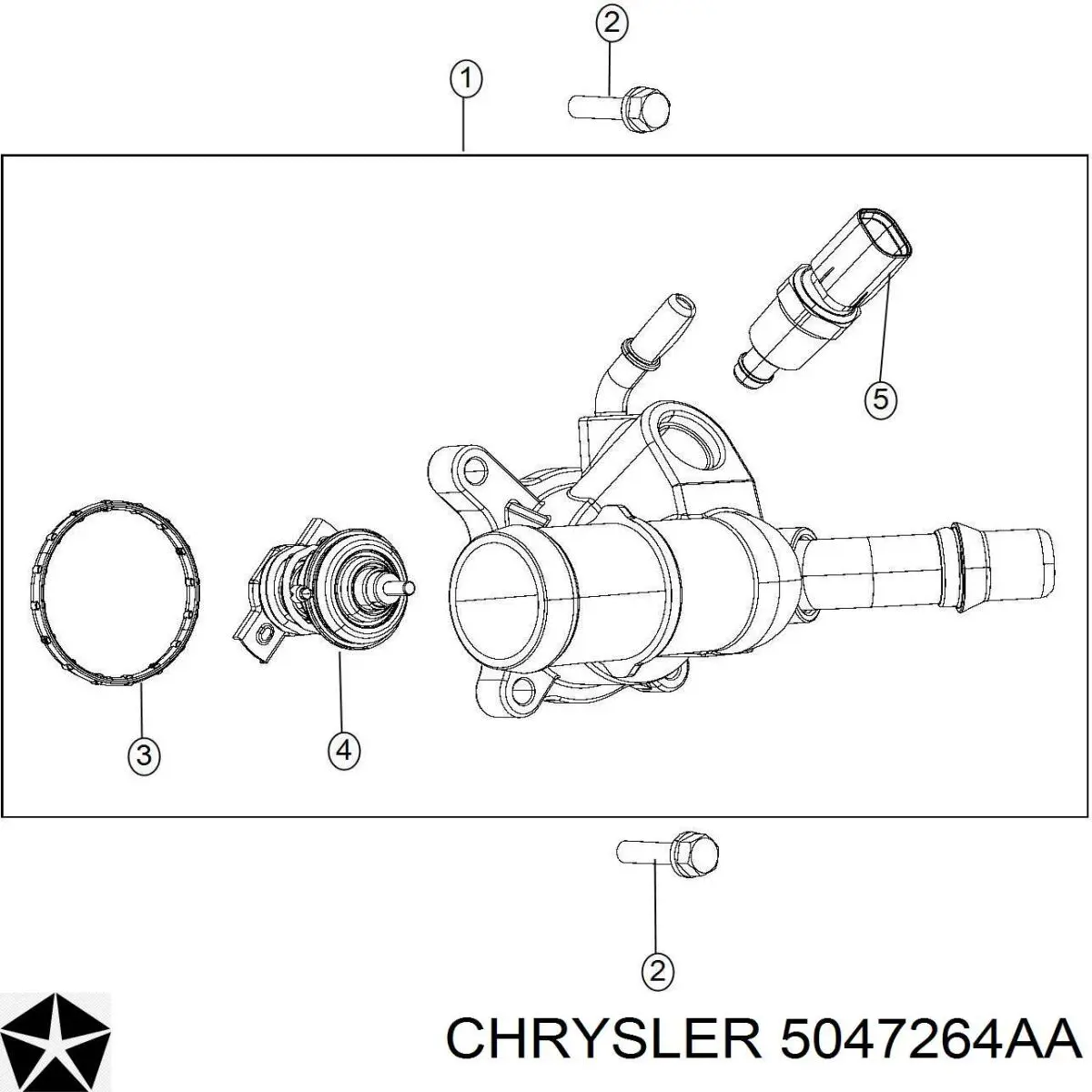  K05047264AA Fiat/Alfa/Lancia