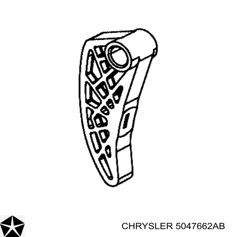 Башмак натягувача ланцюга ГРМ Chrysler 05047662AB ціна, від 16.56 USD