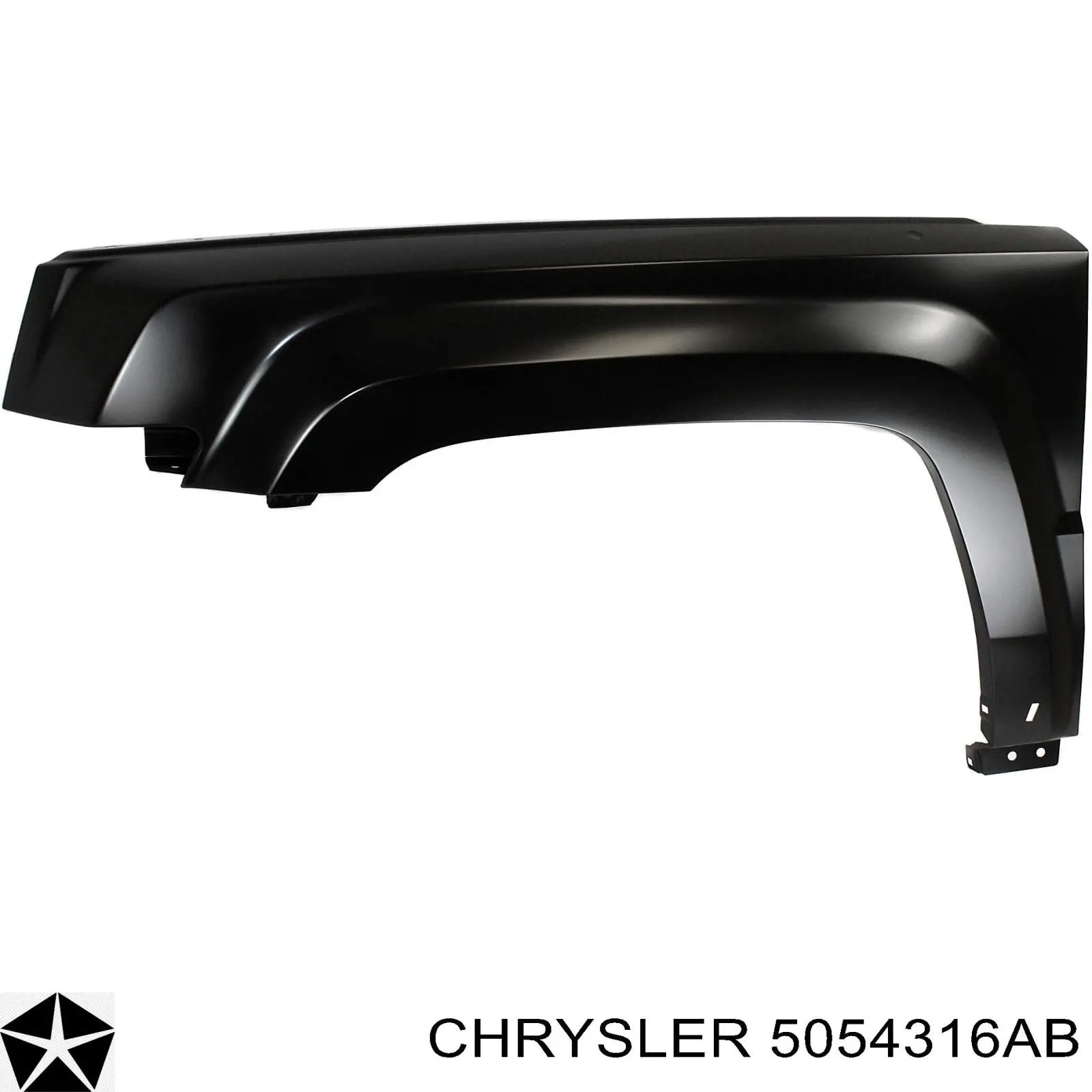 5054316AB Chrysler Крило переднє праве