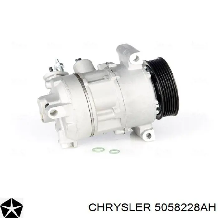 Компресор системи кондиціювання Chrysler 5058228AH ціна, від 188.98 USD