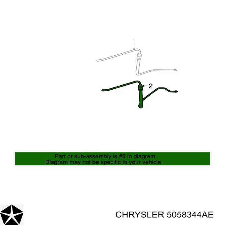  Chrysler 5058344AE ціна, від 38.01 USD