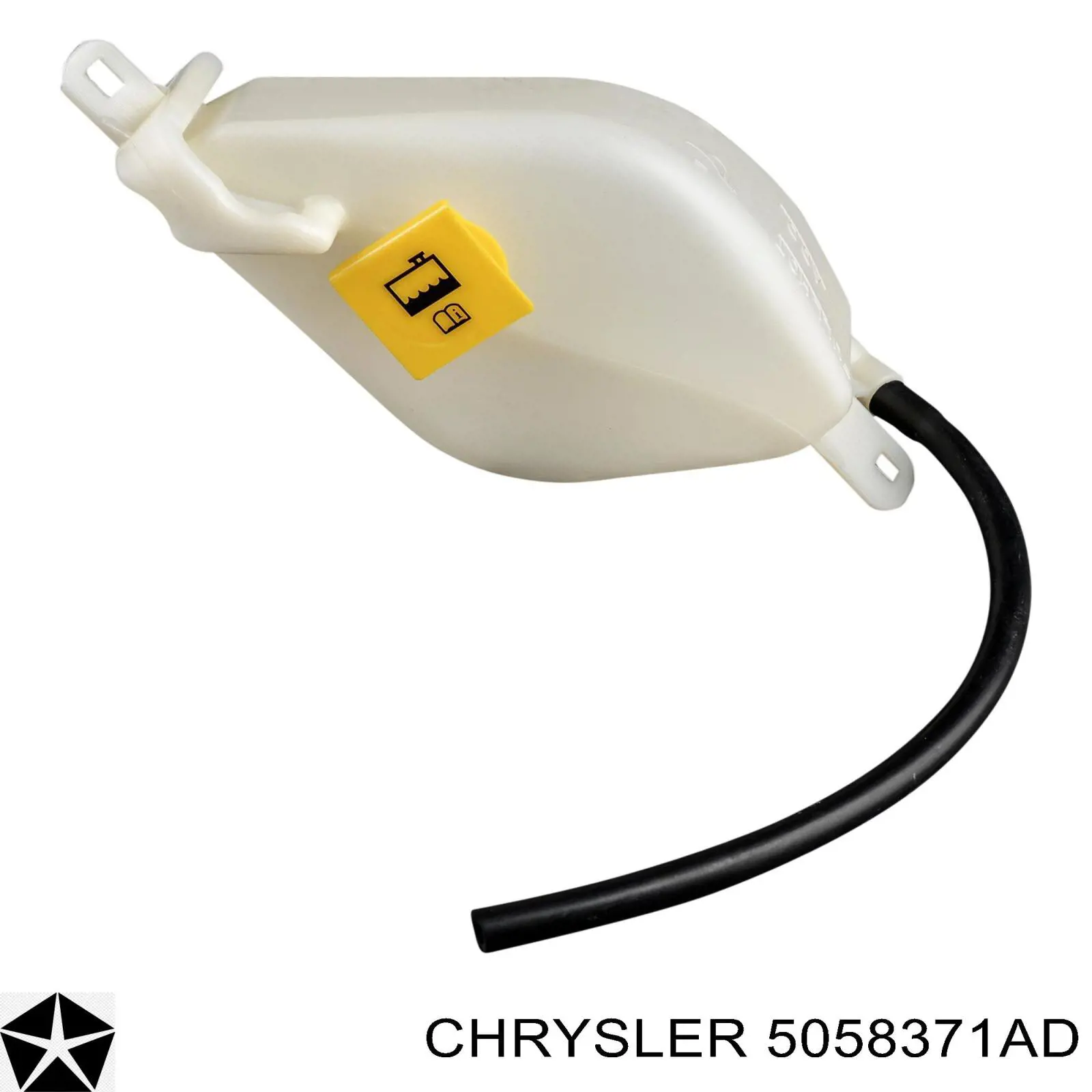 Бачок системи охолодження двигуна розширювальний Chrysler 05058371AE ціна, від 38.39 USD