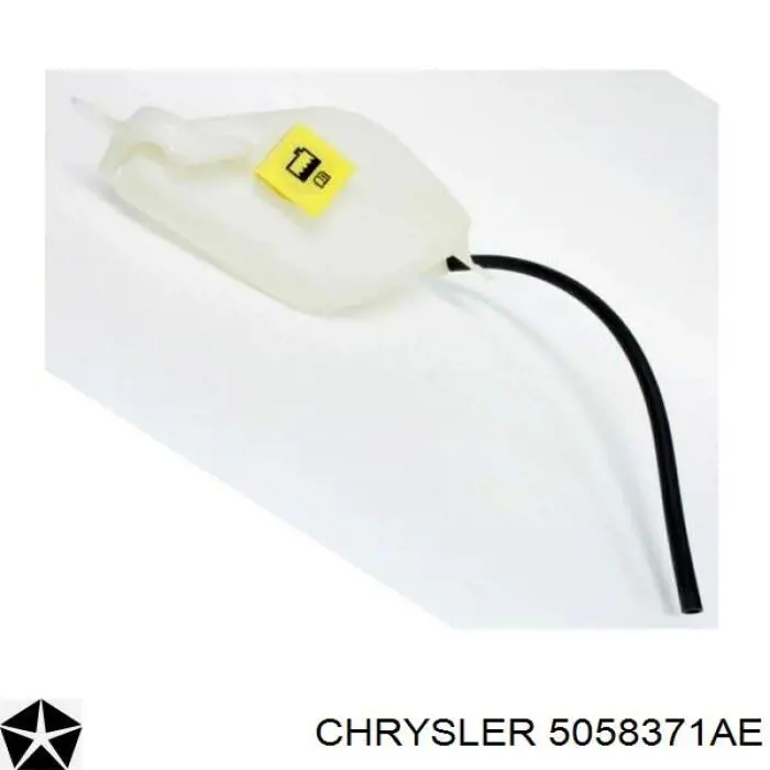 5058371AE Chrysler бачок системи охолодження, розширювальний