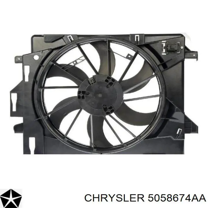 Вентилятор охолодження Continental/Siemens FA70554