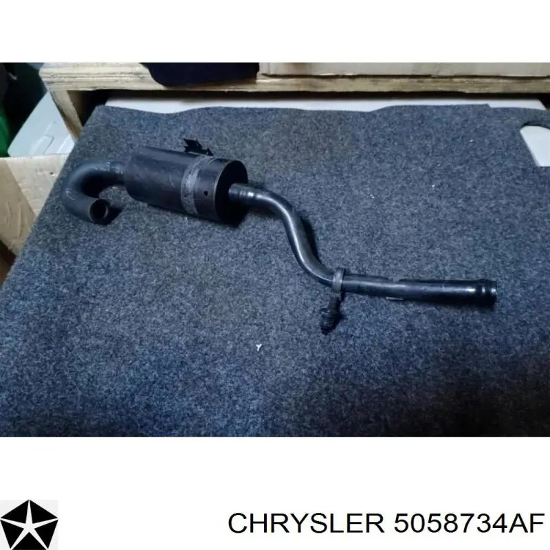 Шланг/патрубок радіатора охолодження, верхній Chrysler 5058734AF ціна, від 25.14 USD
