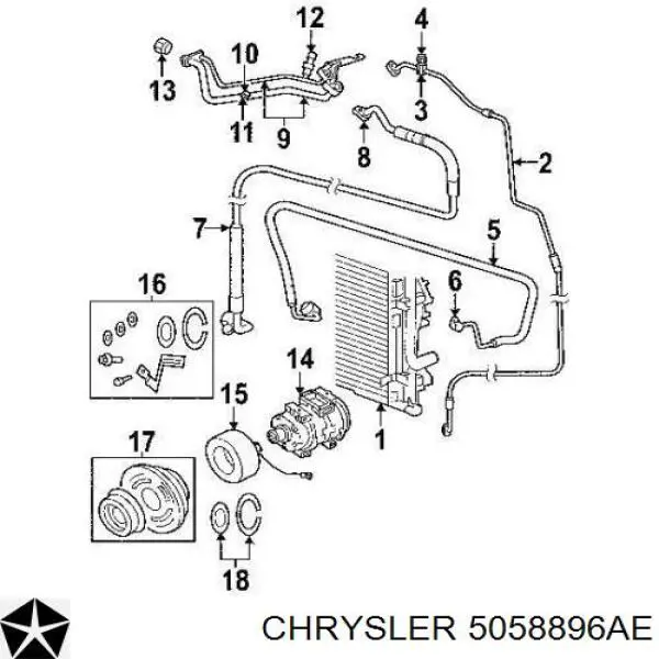  05058896AD Chrysler