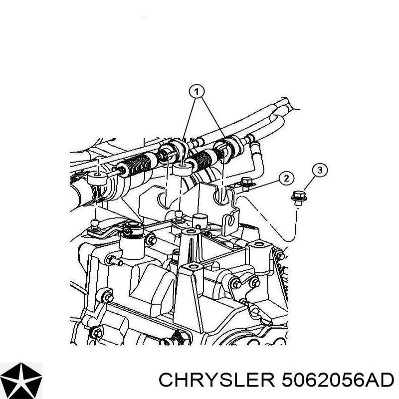 5062056AD Chrysler Трос перемикання передач, вибору передачі
