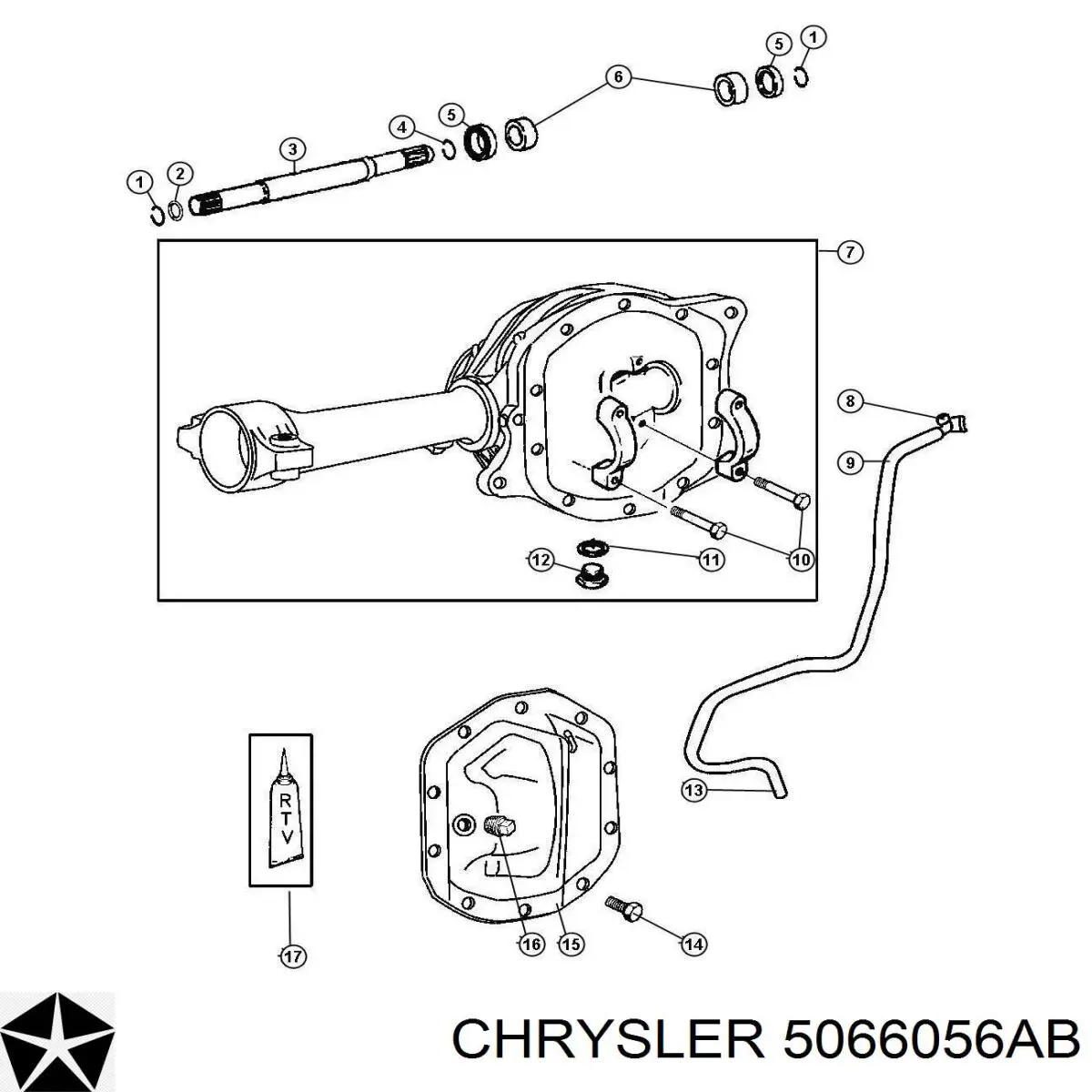  5066056AB Chrysler