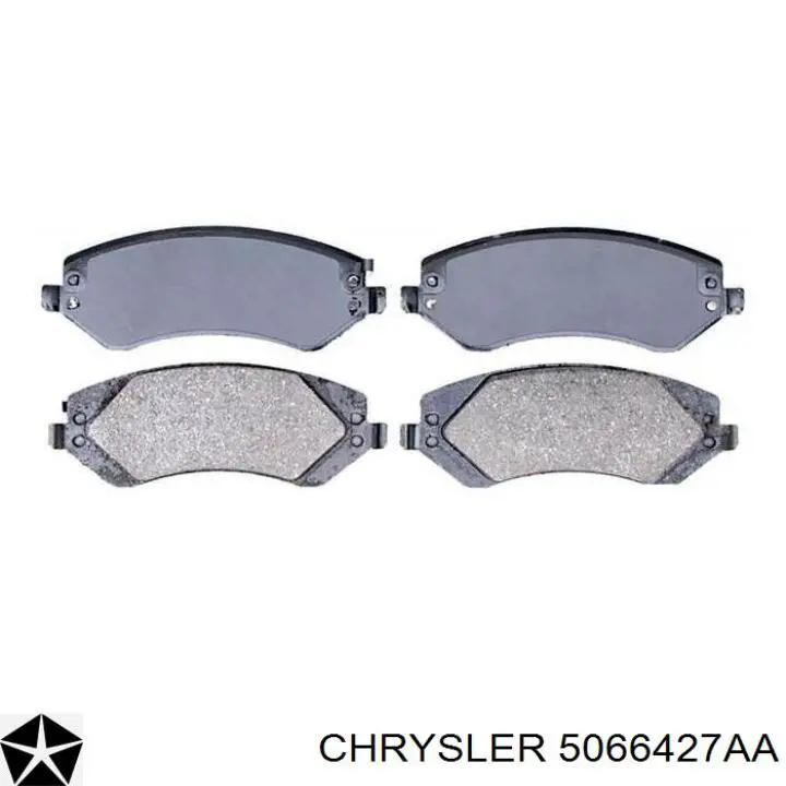 Тормозні колодки Chrysler 5066427AA