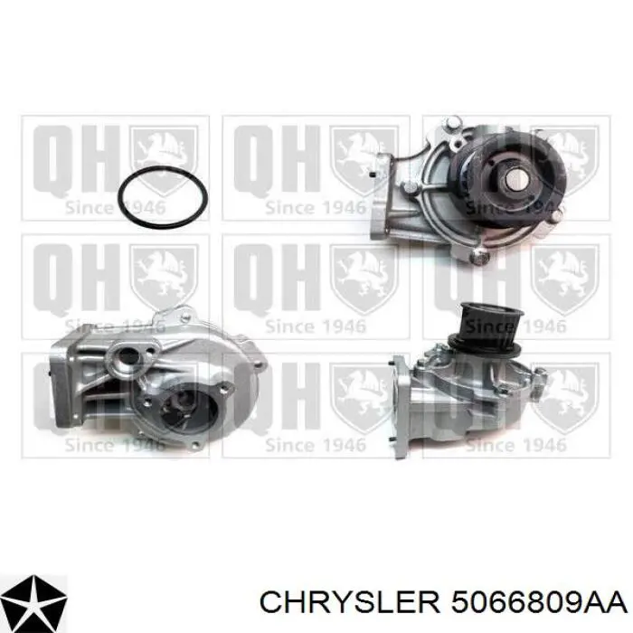 Водяний насос Chrysler 5066809AA