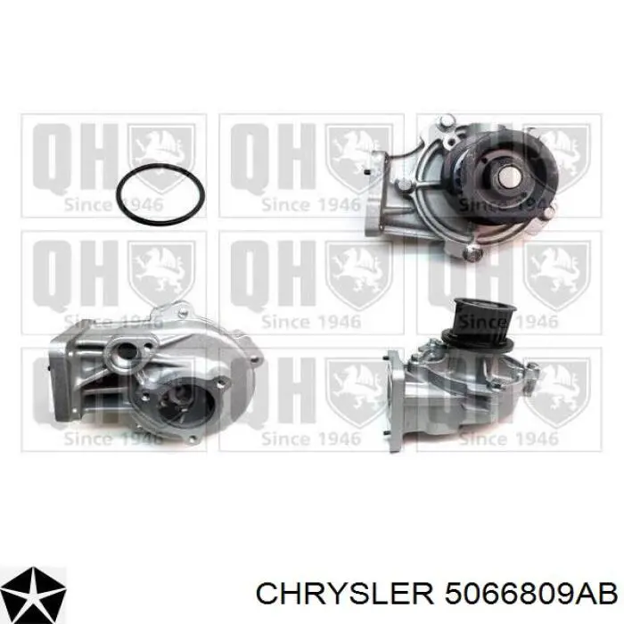 Купити 5066809AB Chrysler Насос охолоджуючої рідини
