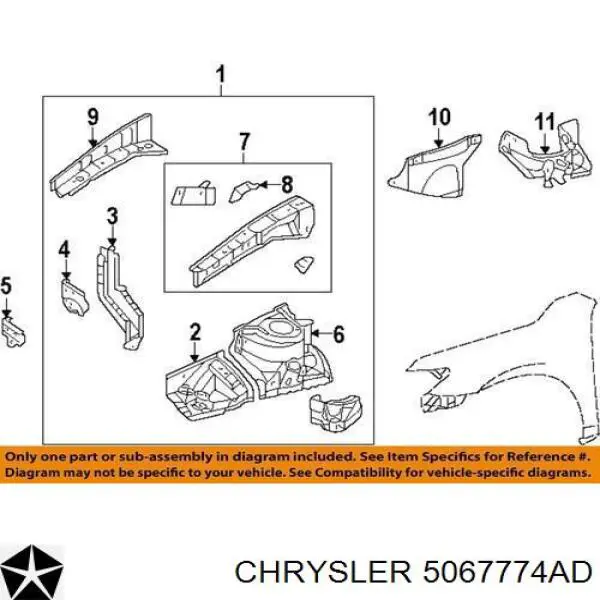  5067774AD Chrysler