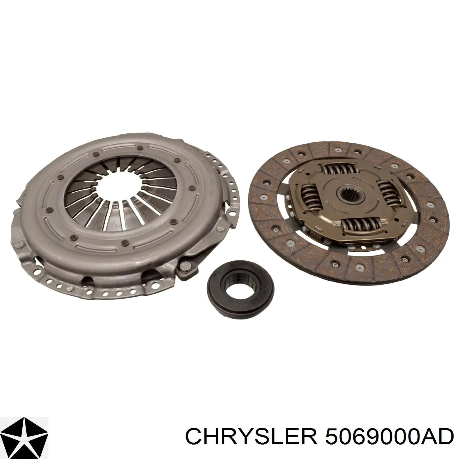 Купити 5069000AD Chrysler Комплект зчеплення (диск, корзина, підшипник)