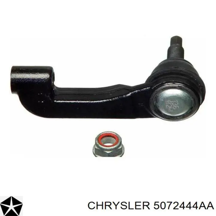 Наконечник рульовий Chrysler 5072444AA ціна, від 17.33 USD