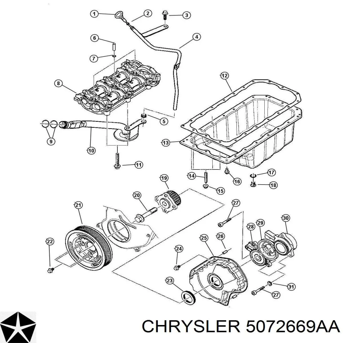  5072669AA Chrysler