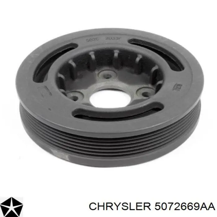 Купити 5072669AA Chrysler Шків колінчастого вала