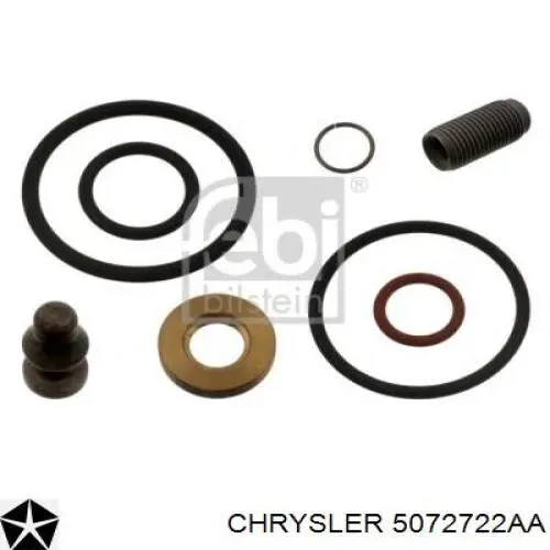 Ущільнююче кільце форсунок інжектора Chrysler 5072722AA ціна, від 1.20 USD