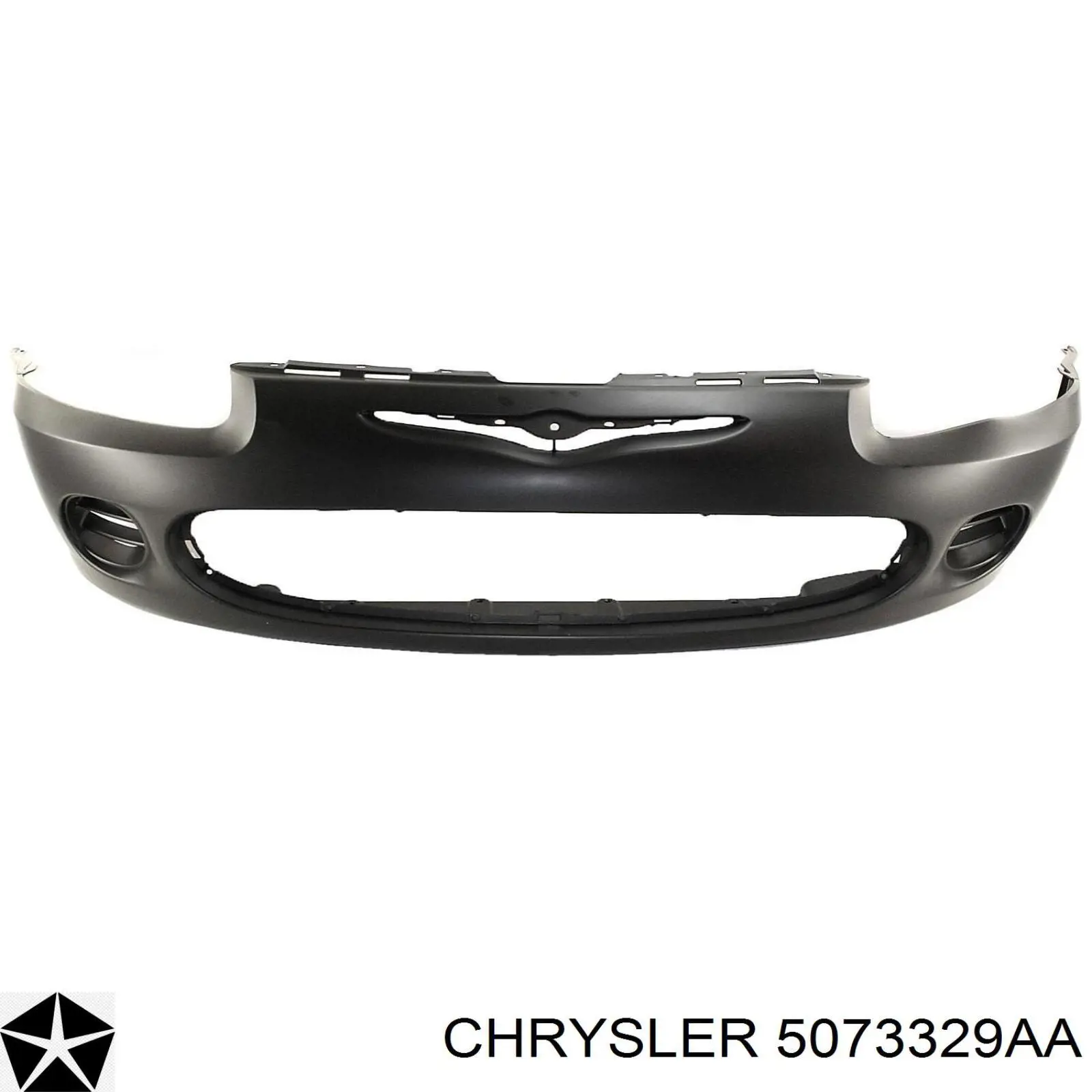 5073329AA Chrysler бампер задній