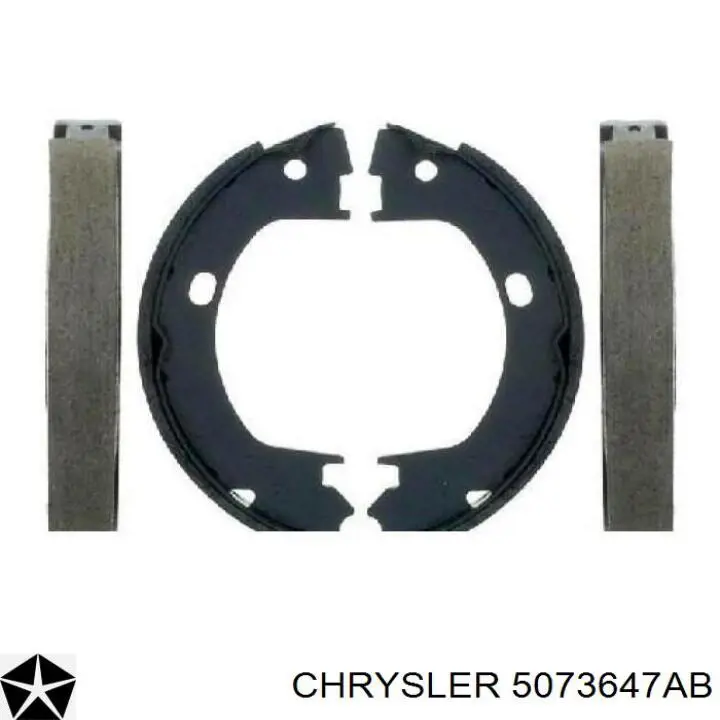 Купити 5073647AB Chrysler Гальмівні колодки гальма стоянки