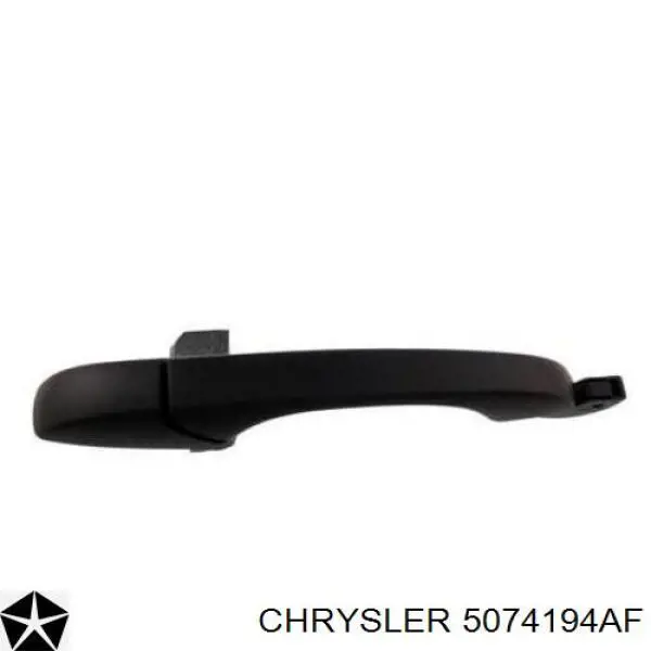 Ручка передньої двері зовнішня права Chrysler 5074194AF ціна, від 6.33 USD