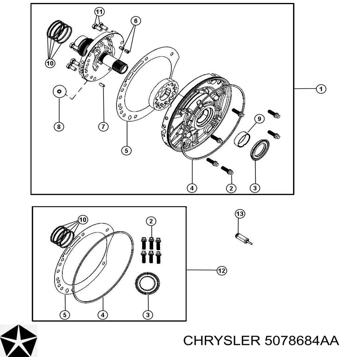  K05078684AA Fiat/Alfa/Lancia