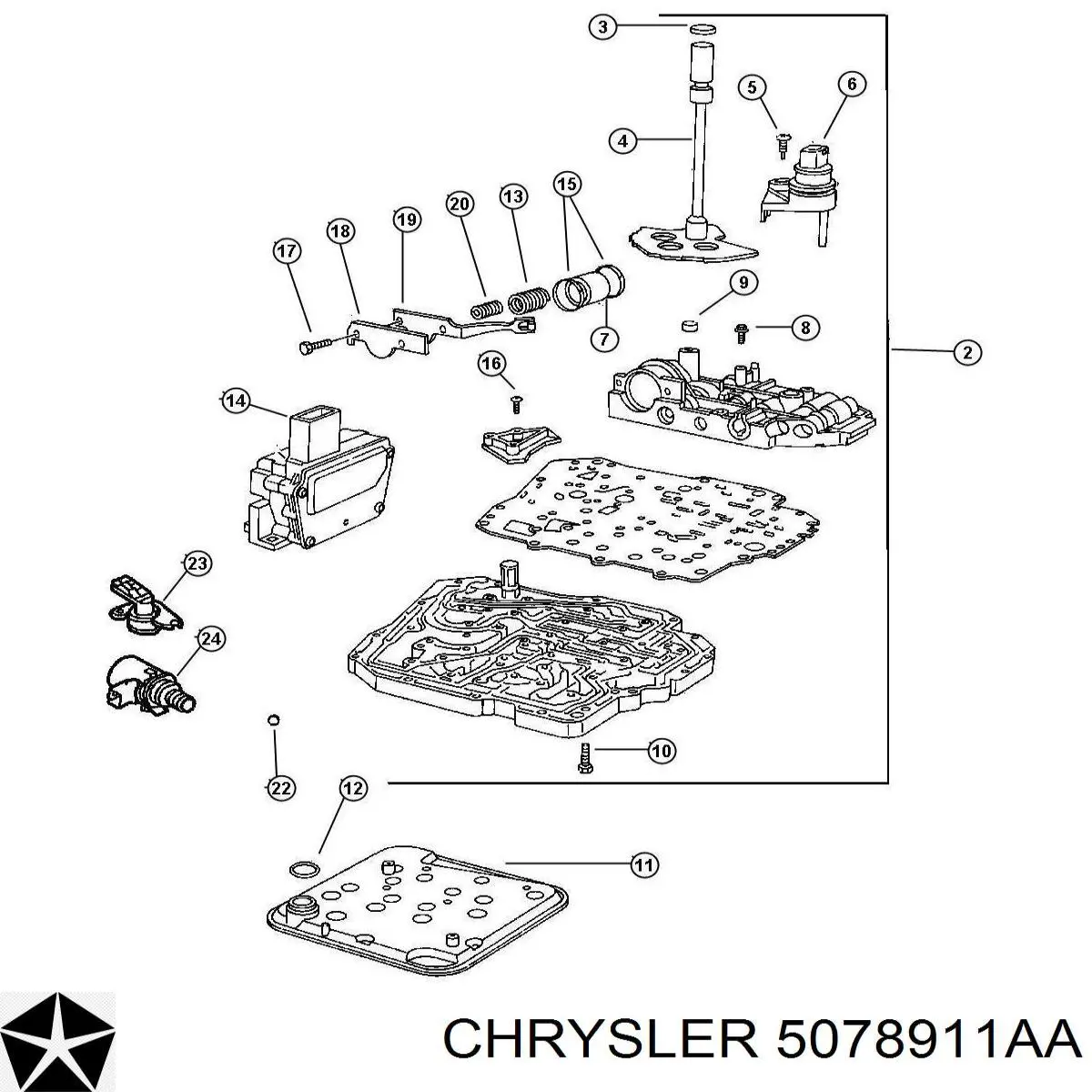 Купити 5078911AA Chrysler 