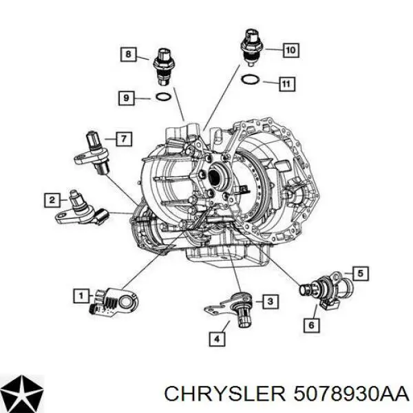  K05078930AA Fiat/Alfa/Lancia