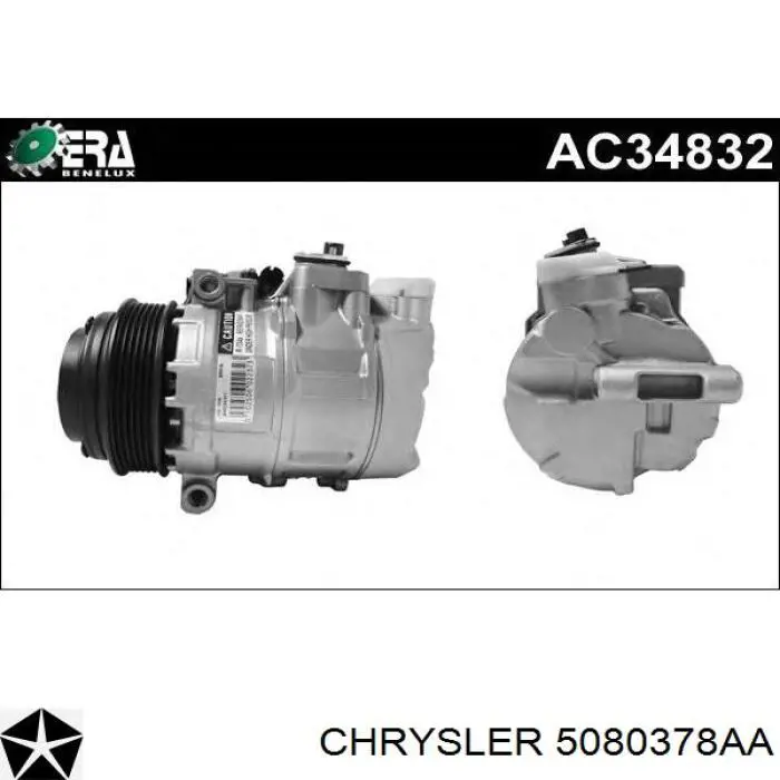 Компресор системи кондиціювання Chrysler 5080378AA ціна, від 121.40 USD