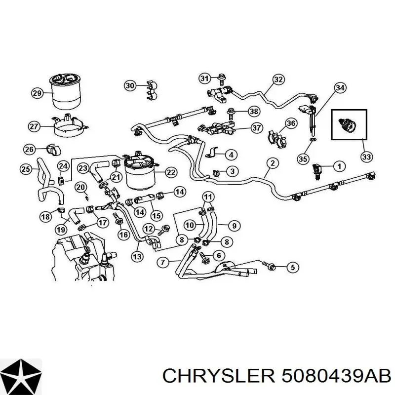  05080439AB Chrysler