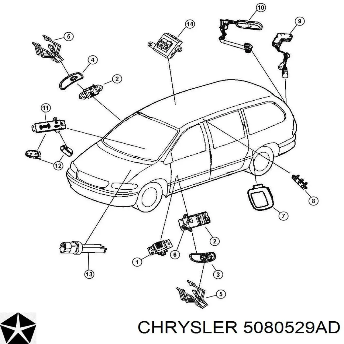  5080529AD Chrysler