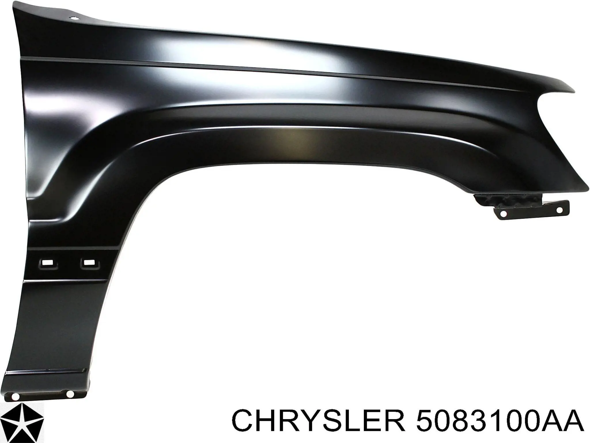 5083100AA Chrysler бампер передній