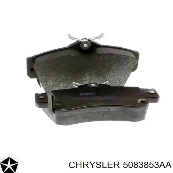 Купити 5083853AA Chrysler Колодки гальмівні передні, дискові