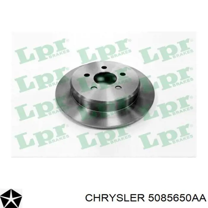Гальмівні диски 5085650AA Chrysler