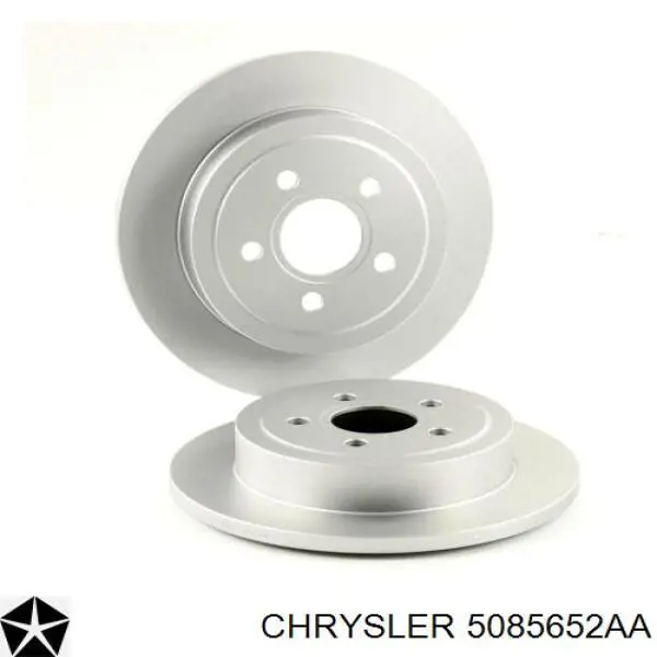 Купити 5085652AA Chrysler Диск заднього гальма