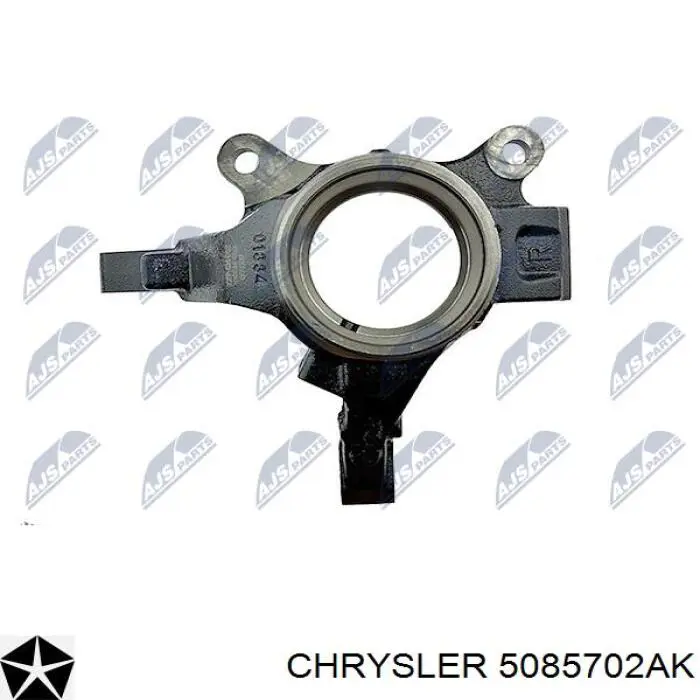 Цапфа - поворотний кулак передній, правий 5085702AK Chrysler