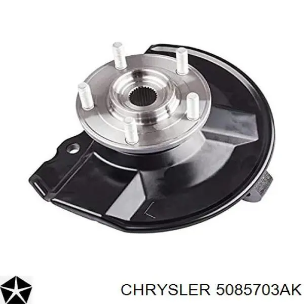 Цапфа поворотна ліва Chrysler 05085703AI ціна, від 62.01 USD