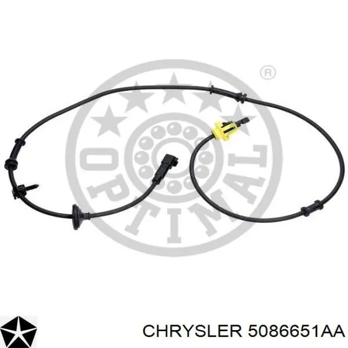 Датчик АБС (ABS) задній Chrysler 5086651AA ціна, від 20.57 USD