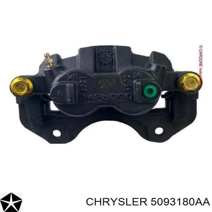 5093180AA Chrysler Супорт гальмівний передній правий