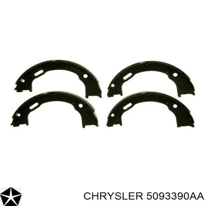Купити 5093390AA Chrysler Гальмівні колодки гальма стоянки