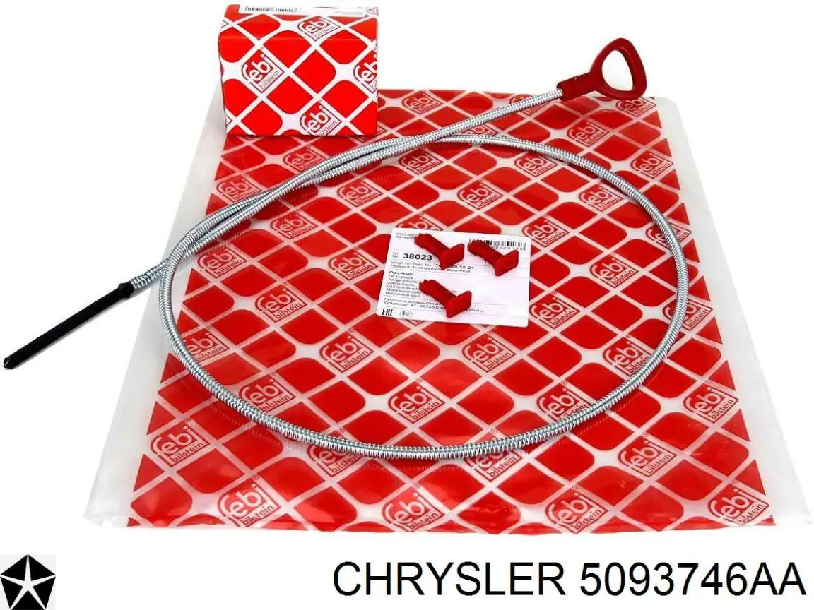 Пробка напрямної щупа АКПП Chrysler 5093746AA ціна, від 0.84 USD