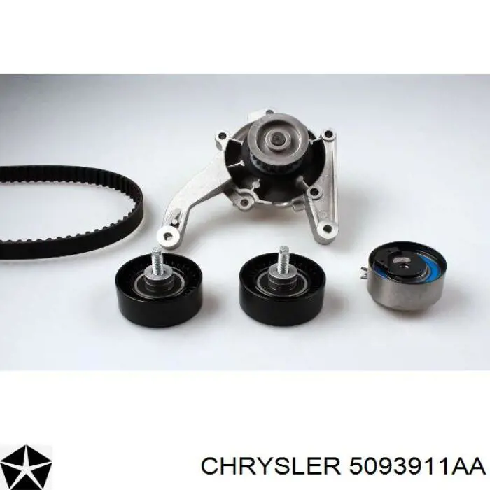 Помпа водяна (насос) охолодження, в зборі з корпусом 5093911AA Chrysler