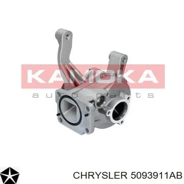 Помпа водяна (насос) охолодження, в зборі з корпусом 5093911AB Chrysler