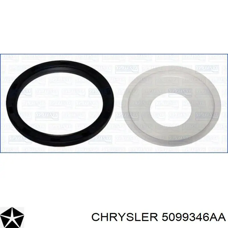 Сальник колінвала двигуна, задній Chrysler 5099346AA ціна, від 16.70 USD