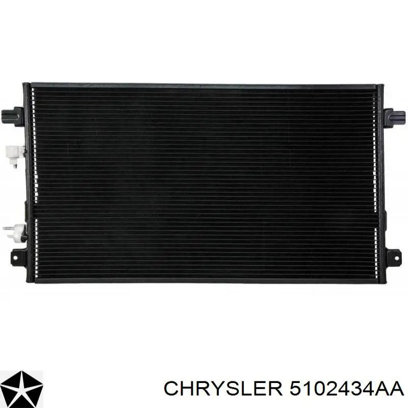 Радіатор кондиціонера 5102434AA Chrysler