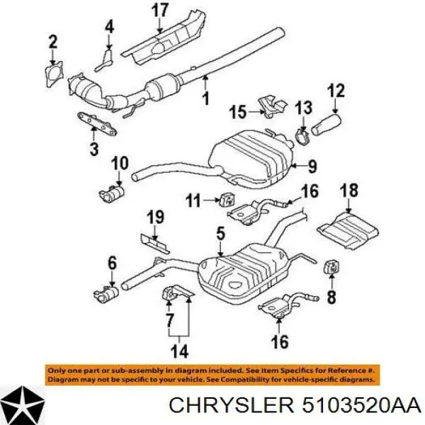  K05103520AB Fiat/Alfa/Lancia