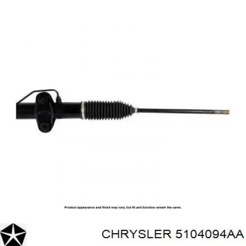 5104094AA Chrysler Рейковий рульовий механізм