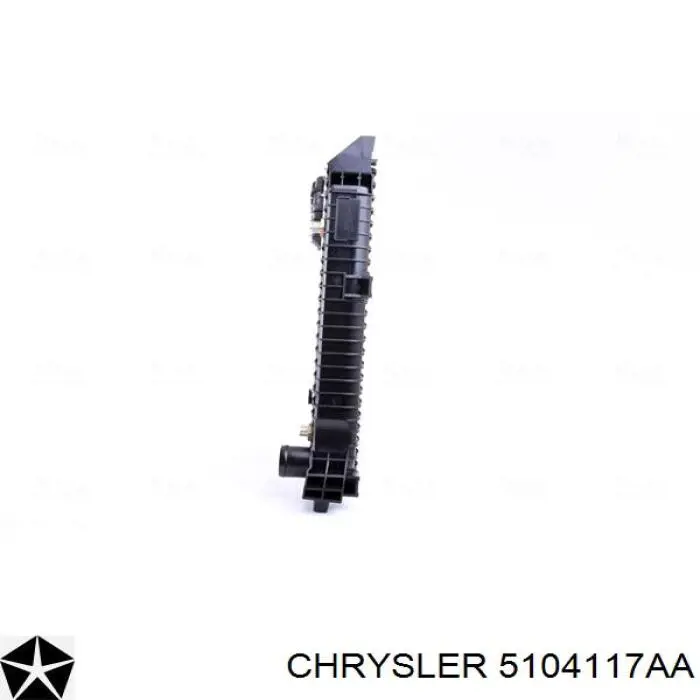 5104117AA Chrysler Радіатор охолодження двигуна