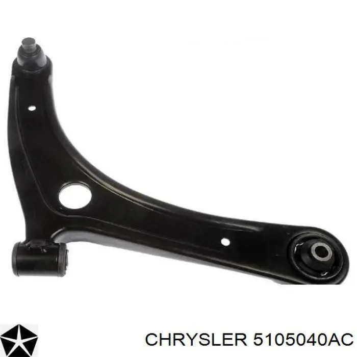Важіль передньої підвіски нижній, правий Chrysler 5105040AC ціна, від 25.93 USD