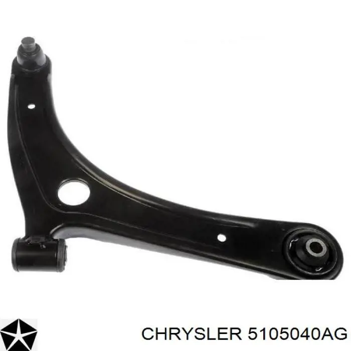 Важіль передньої підвіски нижній, правий Chrysler 5105040AG ціна, від 42.27 USD